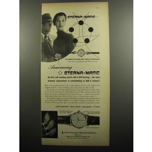 1952 Eterna-Matic Watches Advertisement