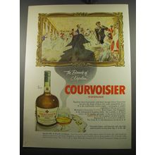 1955 Courvoisier Cognac Advertisement - The brandy of Napoleon