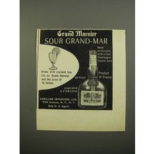 1955 Grand Marnier Liqueur Advertisement - Grand Marnier Sour Grand-Mar