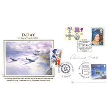 Captain Richard Todd Of WW2 Pegasus Bridge Frank Wootton Hand Signed FDC
