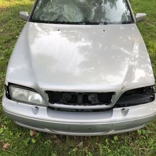 Volvo C70 S70 V70 419 Silver Hood OEM 98 99 2000 01 02 03 04