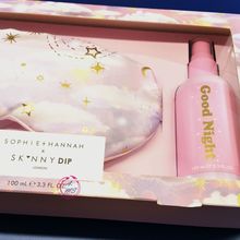 Skinnydip x Sophie Hannah - Good Night Sleep Spray and Eyemask Set - Gift Box