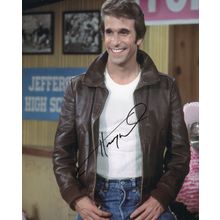 Autographed Henry Winkler 8 x 10 Photo Signed