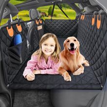 URPOWER Back Seat Extender for Dogs, Dog Car Seat Cover Hard Bottom Holds 400 Lb