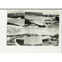 Cornwall PORTH Multi-View Postcard by Overland (1237)