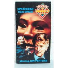 DOCTOR WHO ' VHS ' SPEARHEAD FROM SPACE : Jon Pertwee