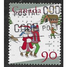 CAN 1996 90c 'CHRISTMAS' FINE USED (EBID71-398)