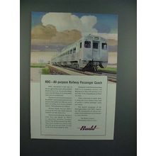 1950 Budd RDC Ad - All-Purpose Railway Passenger Coach