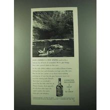 1969 Jack Daniel's Whiskey Ad - Cave Spring