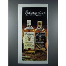 1975 Ballantine's Scotch Ad - Taste is Why You Buy It
