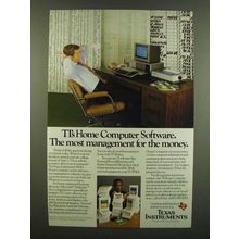 1983 Texas Instruments 99/4A Home computer Ad - Bill Cosby