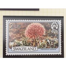 Swaziland 1980 Flowers 20c Haemanthus multiflorus Unmounted Mint NM SG349A stamp