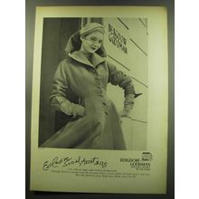 1949 Bergdorf Goodman Coat Advertisement - photo by Sharland