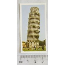 1984 Brooke Bond Features of the World 42 Leaning Tower of Pisa, Italy