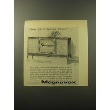 1960 Magnavox Stereo Theatre Provincial Model Television Advertisement
