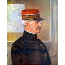 GENERAL MAUNOURY 1915 Lucien Jonas FRANCE WORLD WAR I PRINT