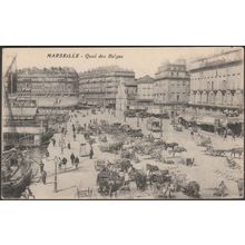 Quai des Belges, Marseille, c.1910 - CPA