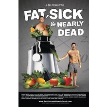 Fat, Sick & Nearly Dead (2011)_0 Movie Film Poster Canvas iconic design