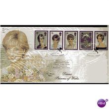 1998 'DIANA, PRINCESS OF WALES -ENGLANDS ROSE, POSTCOMBE, OXFORD,SP PMK(EBID259)