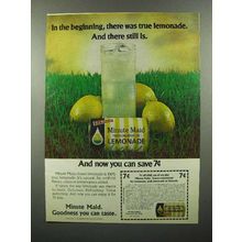 1978 Minute Maid Lemonade Ad - in the Beginning