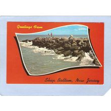 New Jersey Ship Bottom Greetings From Ship Bottom NJ~2204