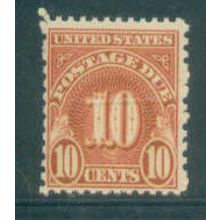J84 10c Postage Due Barely Clears MNH Q3260
