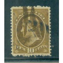 Used 209 10c Thomas Jefferson Very Fine Q3759