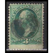 Used 184 3c George Washington Fine RA0307