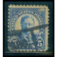 Used 557 5c Theodore Roosevelt Average Plus M09766