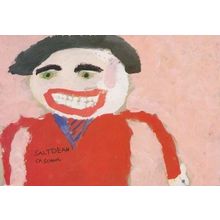 Saltdean Sussex Royal Mail School Competition Prize Painting Postcard