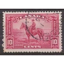 Canada 1935 SG347 10c Carmine Fine Used ..