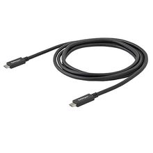 StarTech USB315CC2M 6.6ft (2m) USB-C Cable, USB 5Gbps, 60W (3A) Power Delivery
