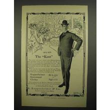 1902 B. Kuppenheimer & Co. Clothing Ad - The Kent Suit