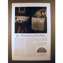 1946 Meissner Century Radio-Phonograph Ad - Melodius