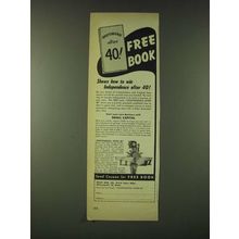 1948 Foley Manufacturing Ad - Independence after 40!
