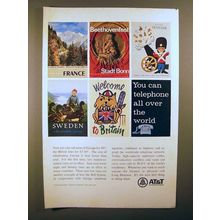 1967 AT&T Telephone Ad - Telephone All Over the World