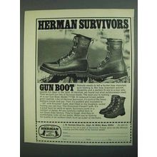 1973 Herman Survivors Gun Boot, Model 7194 Ad