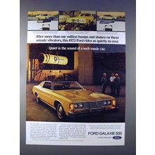 1973 Ford Galaxie 500 Car Ad - Missle Vibrators