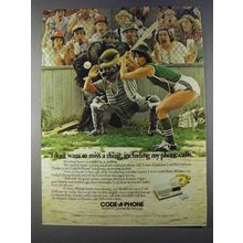 1980 Code-A-Phone Telephone Answering System Ad