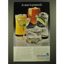 1981 Puerto Rican Rums Ad - A Star is Poured