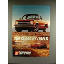 1989 Dodge Dakota 4x2 Truck Ad - Class by Itself