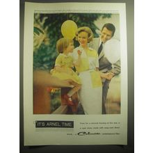 1959 Celanese Arnel Fiber Ad - It's arnel time