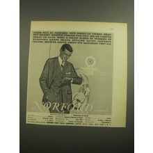 1958 Norford Cairn Suit Ad - Cairn suit by Norford. New breed of tweed
