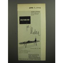 1952 Dunbar Advertisement - Surfboard Table No. 5220