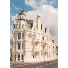 The Carlton Hotel Eastbourne 1980s Postcard