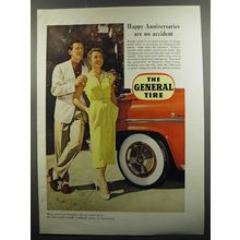 1953 General Tires Advertisement - Marge & Gower Champion