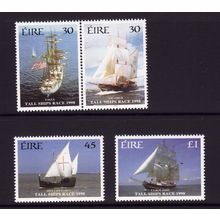 IRELAND 1998 TALL SHIPS RACE SET 4 VALS U/M MINT#1