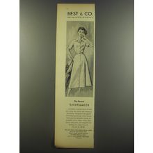 1956 Best & Co. Dress Advertisement - The resort Shirtmaker