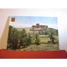 TIFOULTOUT CASTLE, OUARZAZATE, MOROCCO, MAROC used postcard =