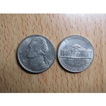 1999d USA 5 Cents Jefferson Nickel Coin